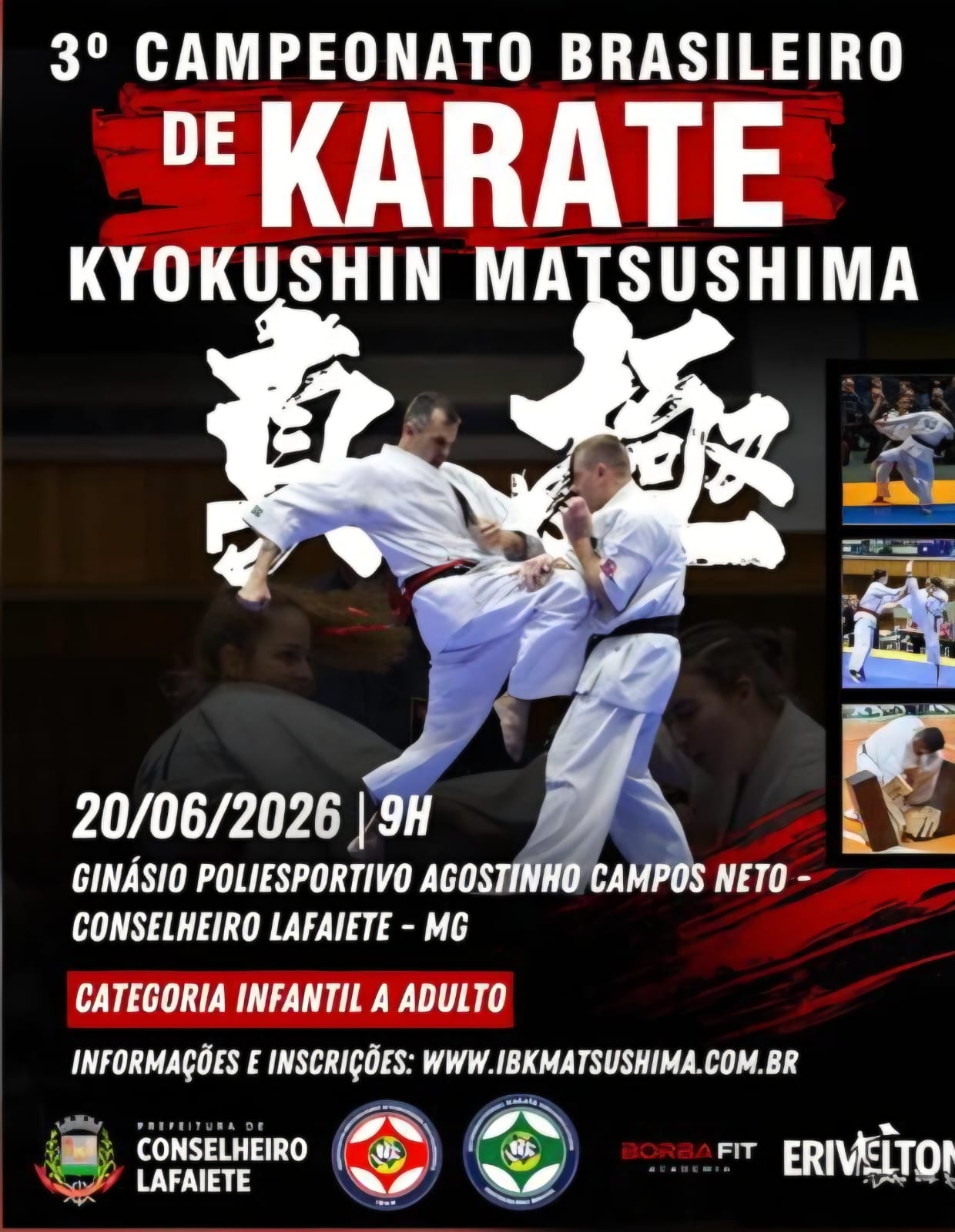 3º Campeonato Brasileiro de Karatê Kyokushin Matsushima